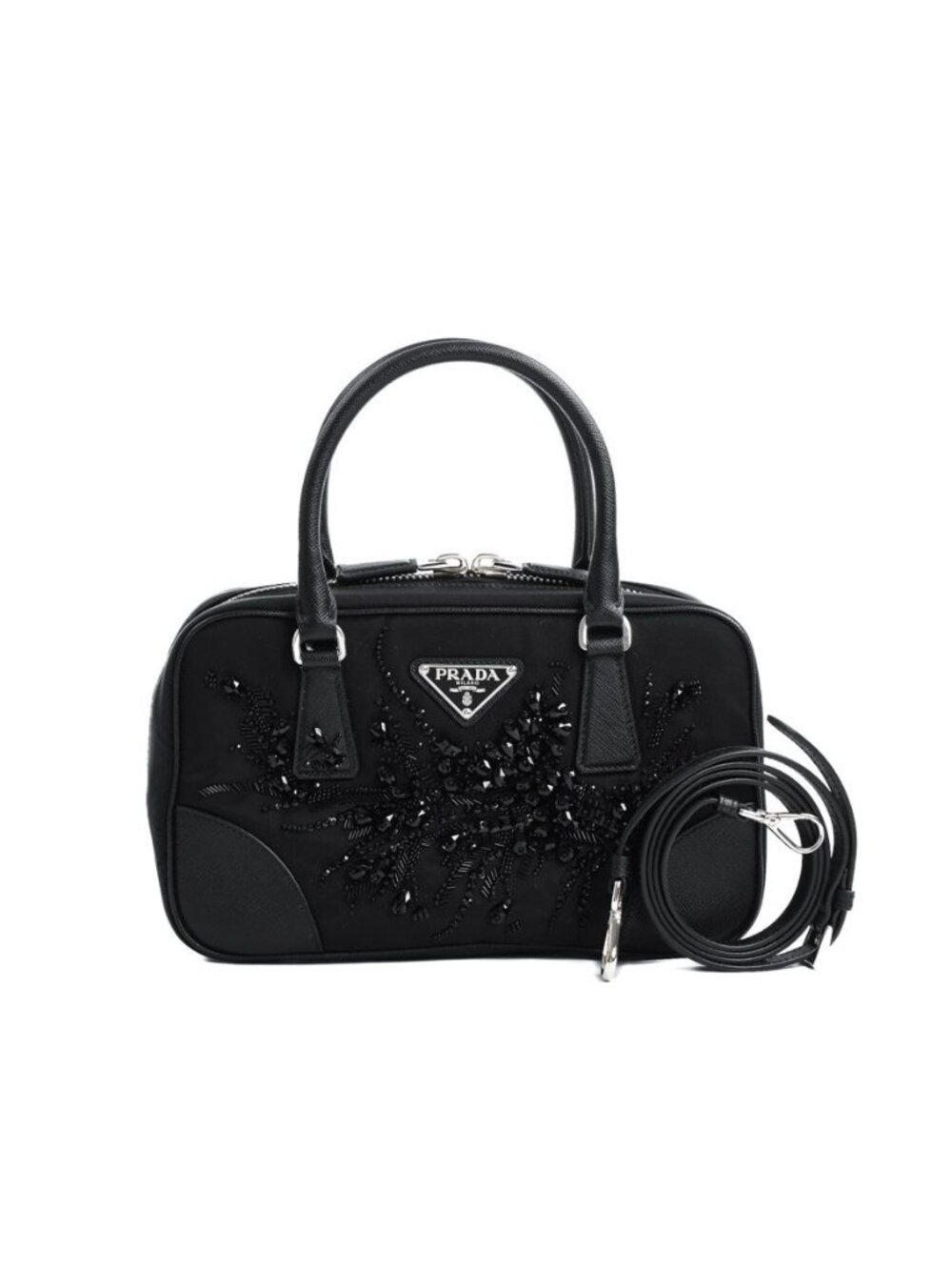 Prada Handbag 2-Way Black
